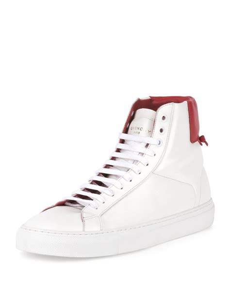 givenchy urban street sneakers sale|Givenchy white high top sneakers.